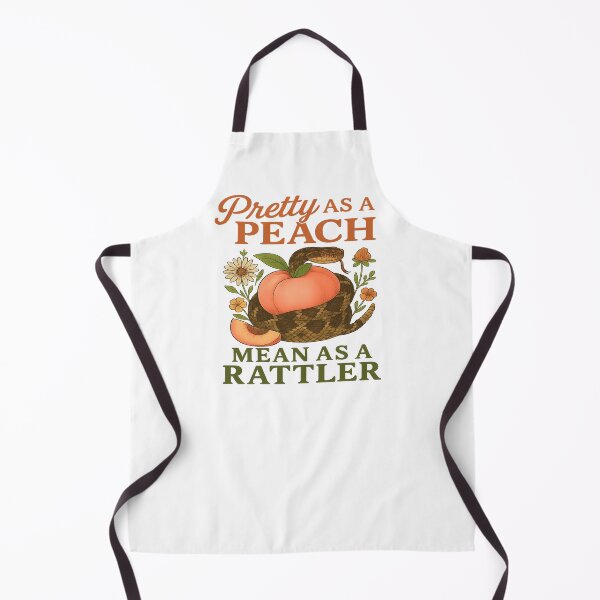 Item preview, Pretty as a Peach Mean as a Rattler designed and sold by Dizzy Dog Designs.