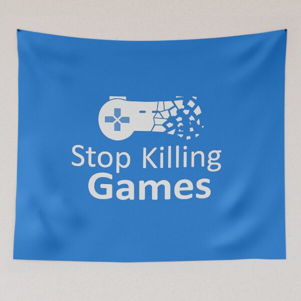 Item preview, Stop Killing Games designed and sold by Zepphhiro.