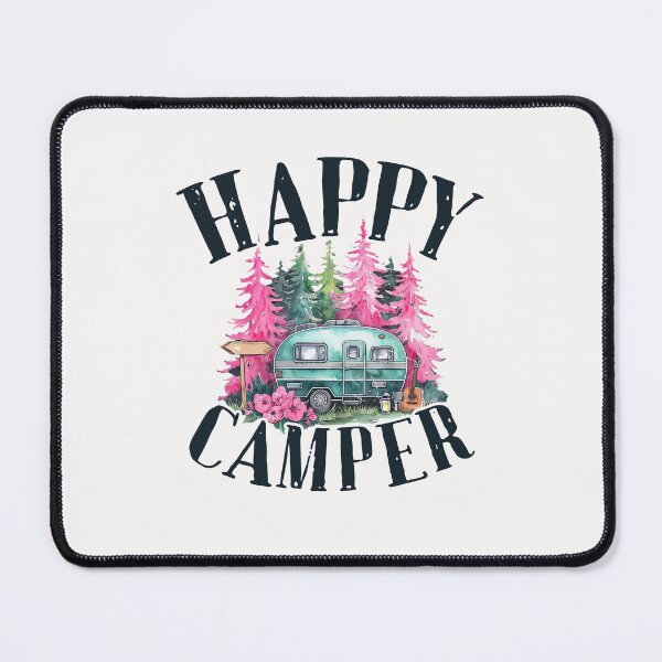 Item preview, Happy Camper Nature Outdoor Camping designed and sold by MOHITSALVI.