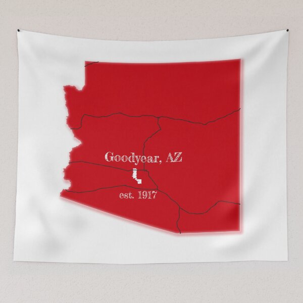 Item preview, Goodyear, AZ [Red] designed and sold by PhilbonianDezin.