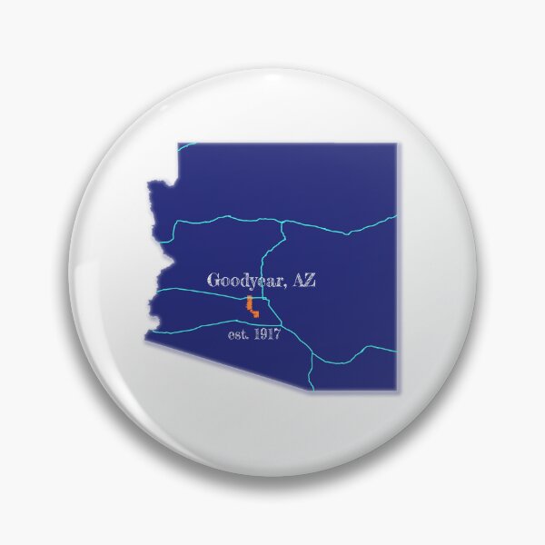 Item preview, Goodyear, AZ [Blue] designed and sold by PhilbonianDezin.