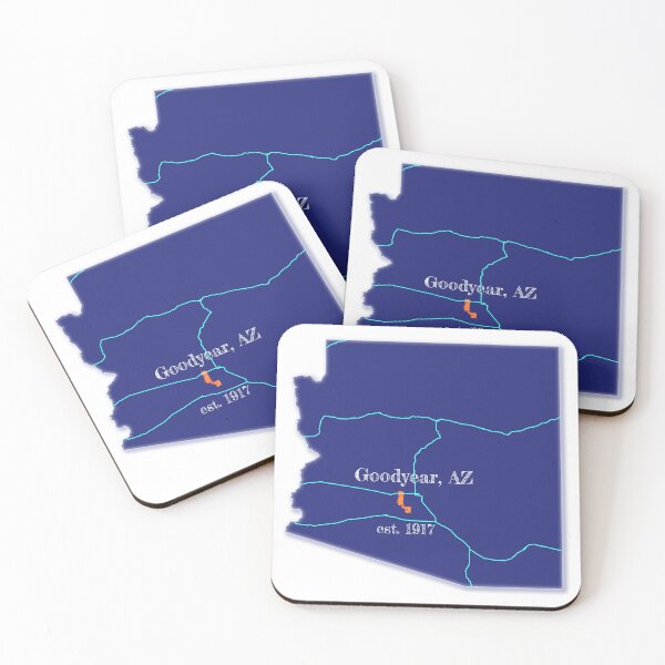 Item preview, Goodyear, AZ [Blue] designed and sold by PhilbonianDezin.