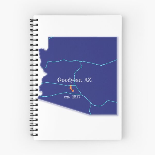 Item preview, Goodyear, AZ [Blue] designed and sold by PhilbonianDezin.