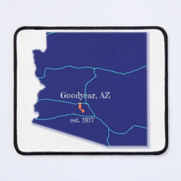 Item preview, Goodyear, AZ [Blue] designed and sold by PhilbonianDezin.