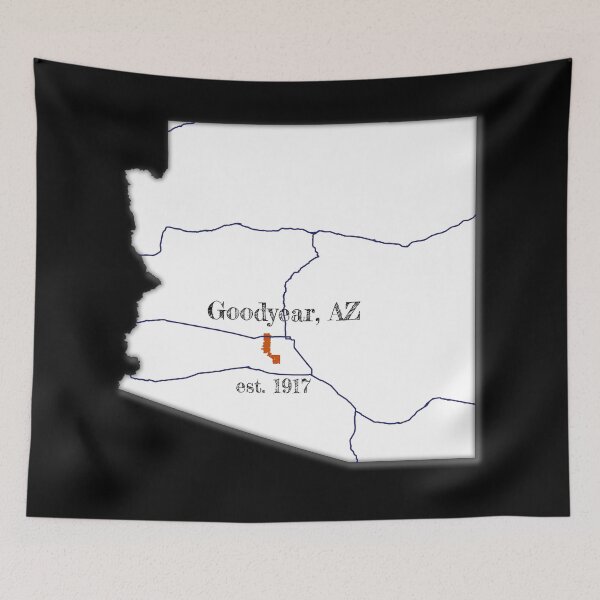 Item preview, Goodyear, AZ [White] designed and sold by PhilbonianDezin.