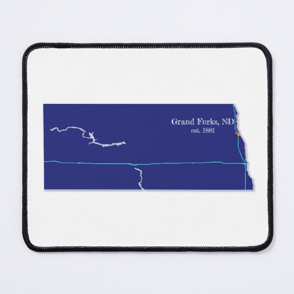Item preview, Grand Forks, ND [Blue] designed and sold by PhilbonianDezin.