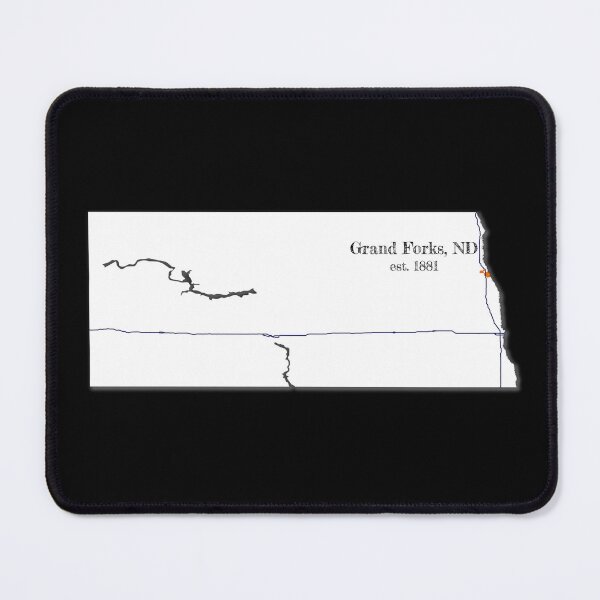 Item preview, Grand Forks, ND [White] designed and sold by PhilbonianDezin.
