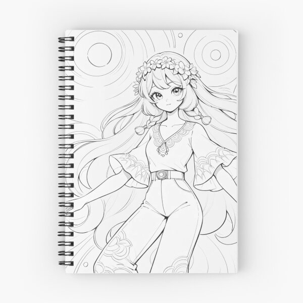Item preview, The Psychedelic Girl designed and sold by BespokeBrushes.