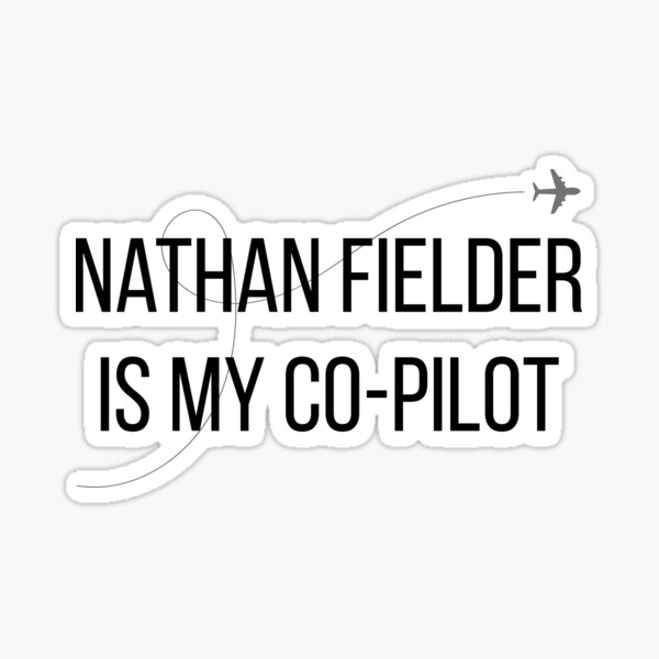 Item preview, Nathan Fielder Is My Co-Pilot designed and sold by Bodelvern.