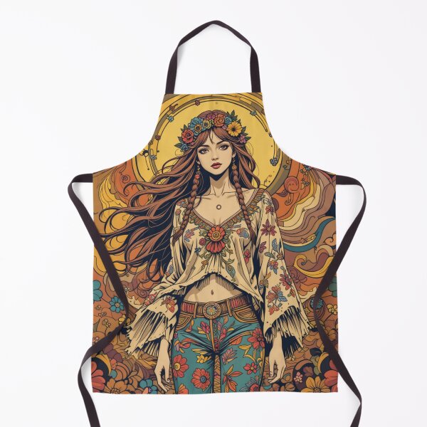 Item preview, The Psychedelic Girl designed and sold by BespokeBrushes.