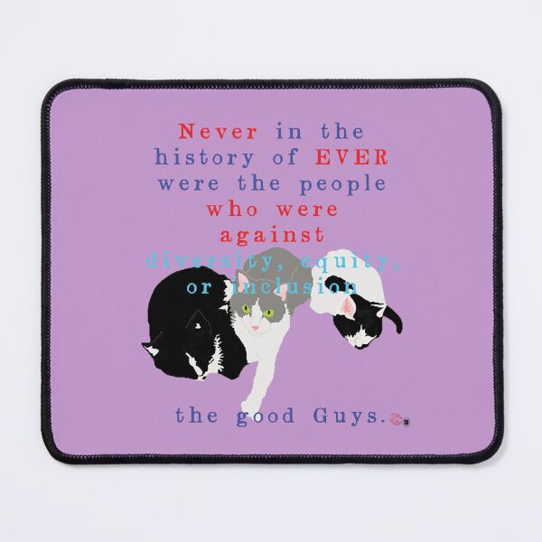 Item preview, ANTI-Diversity Equity + Inclusion PEOPLE ARE NOT THE GOOD GUYS! designed and sold by StudioTanoshiiNeko.
