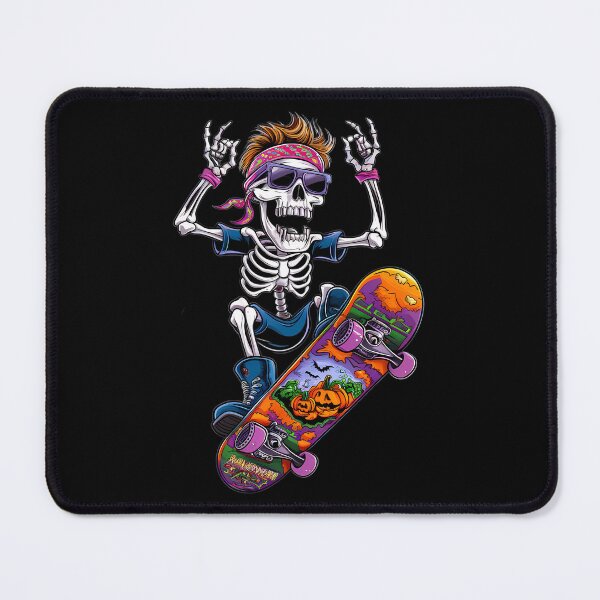Item preview, Halloween Skateboarding skeleton designed and sold by brynatshop.