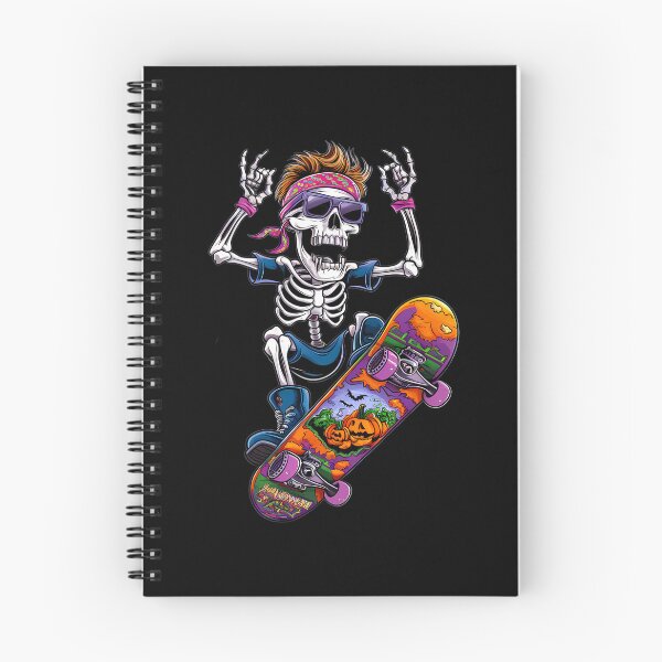 Item preview, Halloween Skateboarding skeleton designed and sold by brynatshop.