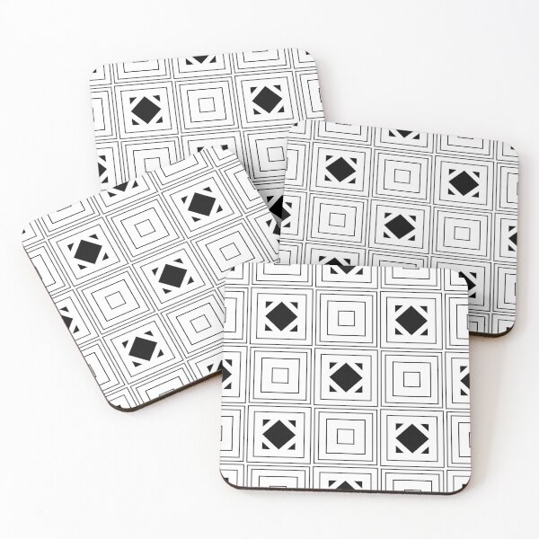 Item preview, Retro Art Deco Geometric Pattern 24.P06a.069.071 designed and sold by Space & Care - Art Deco GeoMetrica.