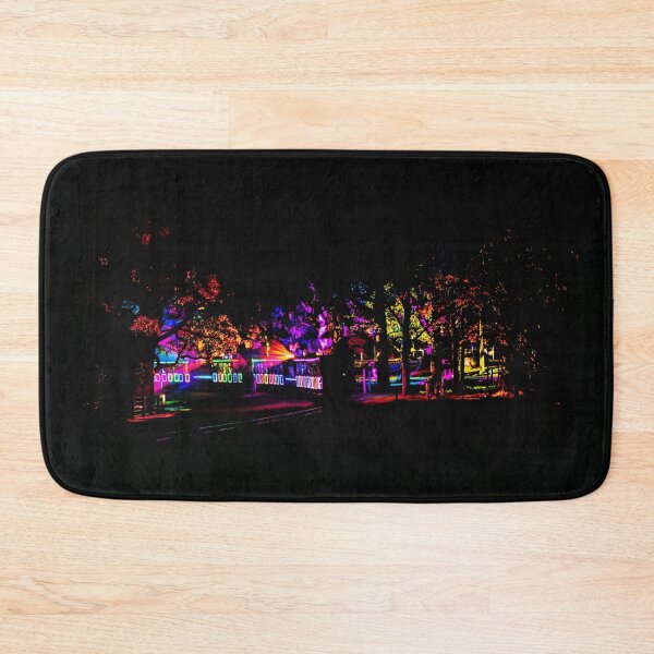 Item preview, Train with Colourful Lights going through the forest designed and sold by ea-photos.