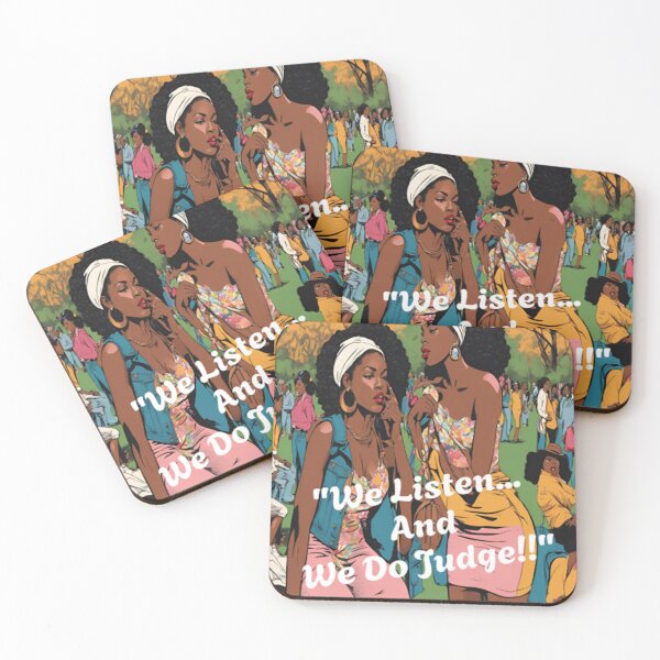 Item preview, We Listen And We Do Judge !! designed and sold by LouieZoeStore.