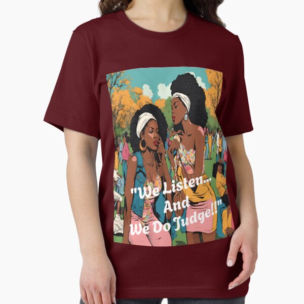 Item preview, We Listen And We Do Judge !! designed and sold by LouieZoeStore.