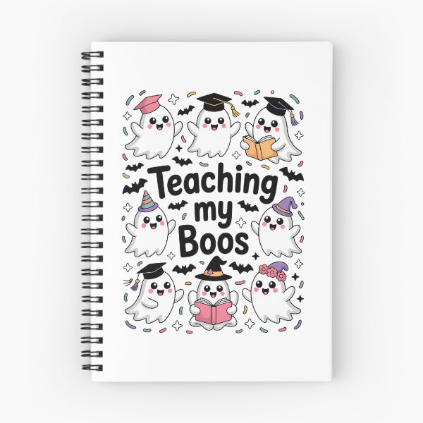 Item preview, Teaching my boos Halloween teacher designed and sold by brynatshop.
