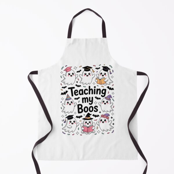 Item preview, Teaching my boos Halloween teacher designed and sold by brynatshop.