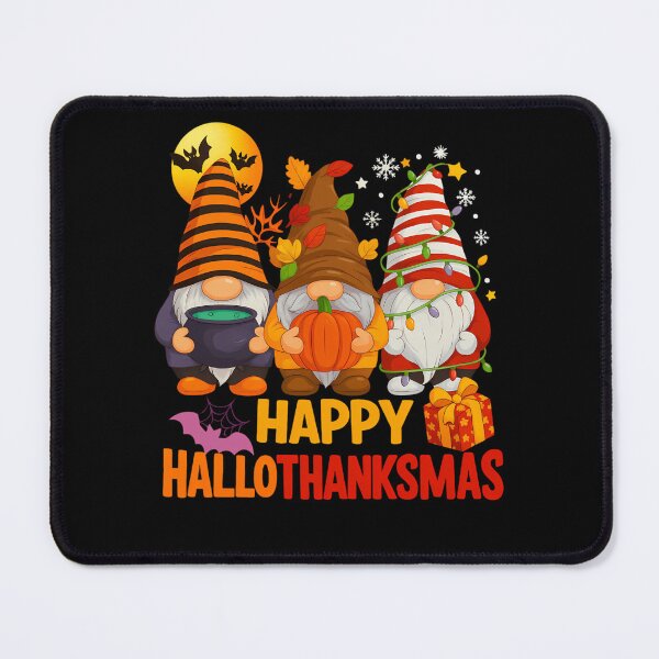 Item preview, Happy Hallothanksmas Gnomes Lover Halloween Merry Christmas designed and sold by brynatshop.