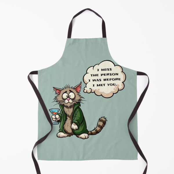 Item preview, I Miss the Person I Was Before I Met You Cat designed and sold by Ghost on Toast.
