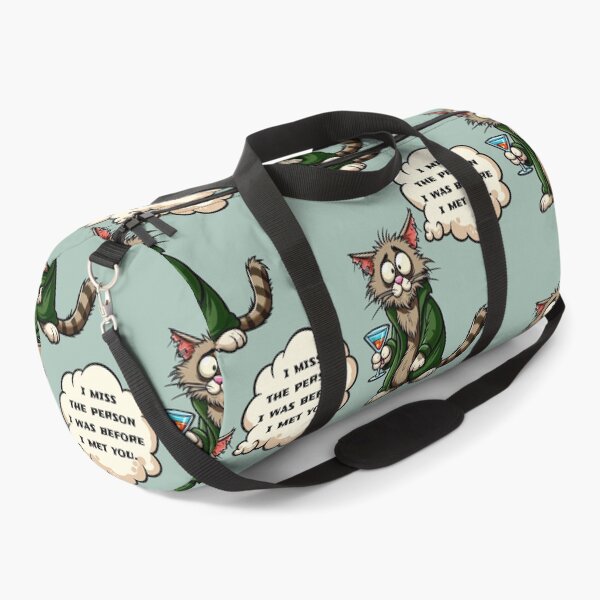 Item preview, I Miss the Person I Was Before I Met You Cat designed and sold by Ghost on Toast.