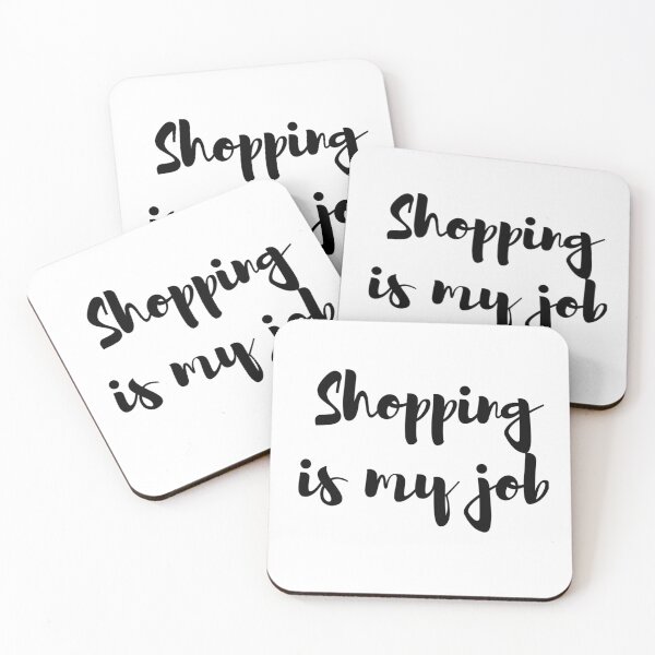Item preview, Shopping is my Job designed and sold by Mokhtaran.