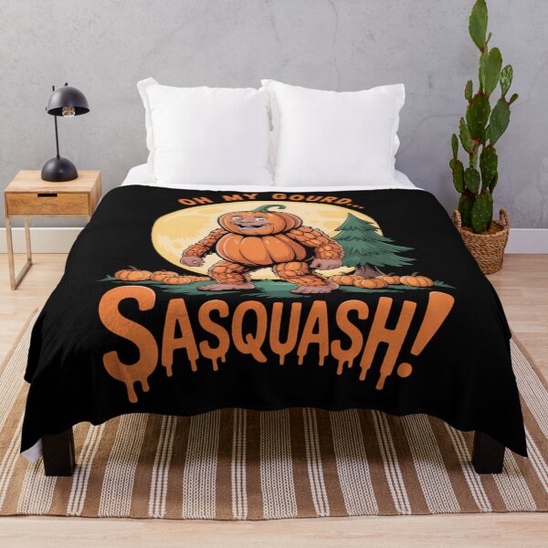Item preview, Sasquash! Pumpkin Squash Funny Halloween Sasquatch Bigfoot designed and sold by brynatshop.