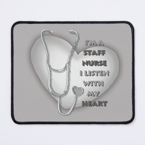 Item preview, Staff Nurse Heart designed and sold by artmuvz.