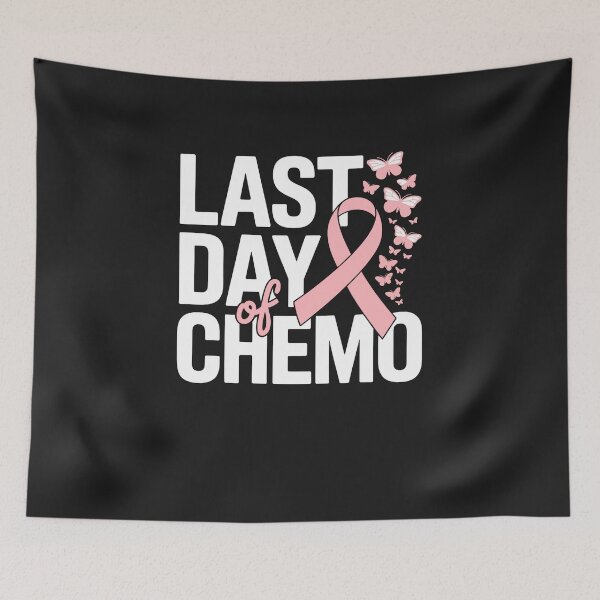 Item preview, Last Day of Chemo, Breast Cancer designed and sold by cawtoon.