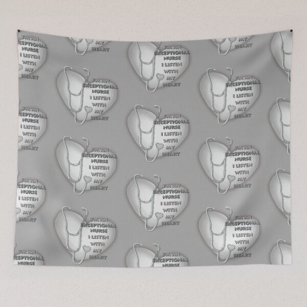 Item preview, Exceptional Nurse Heart designed and sold by artmuvz.
