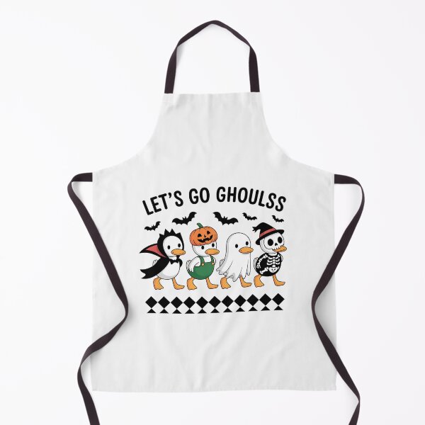 Item preview, Let's Go Ghouls Goose Funny Halloween Duck designed and sold by cawtoon.