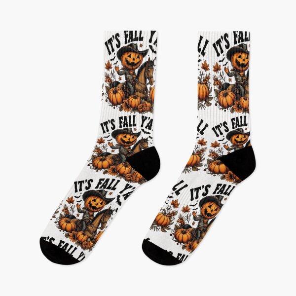 Item preview, It's Fall Y'all Retro Haloween designed and sold by cawtoon.
