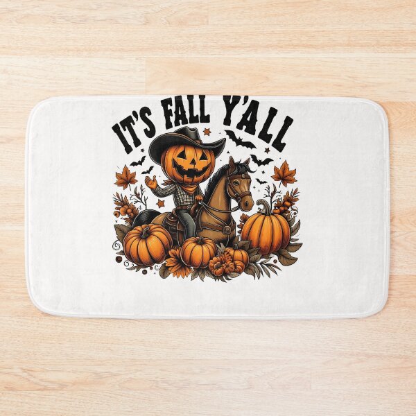 Item preview, It's Fall Y'all Retro Haloween designed and sold by cawtoon.