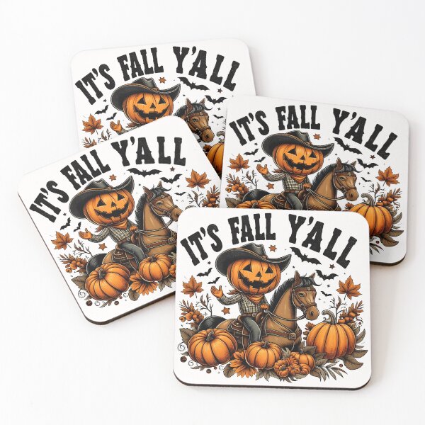 Item preview, It's Fall Y'all Retro Haloween designed and sold by cawtoon.