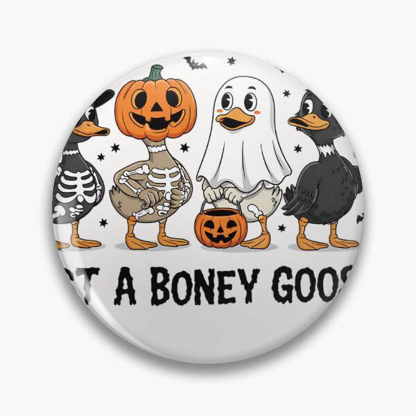Item preview, Just A Boney Goose Halloween Goose designed and sold by cawtoon.