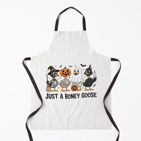 Item preview, Just A Boney Goose Halloween Goose designed and sold by cawtoon.