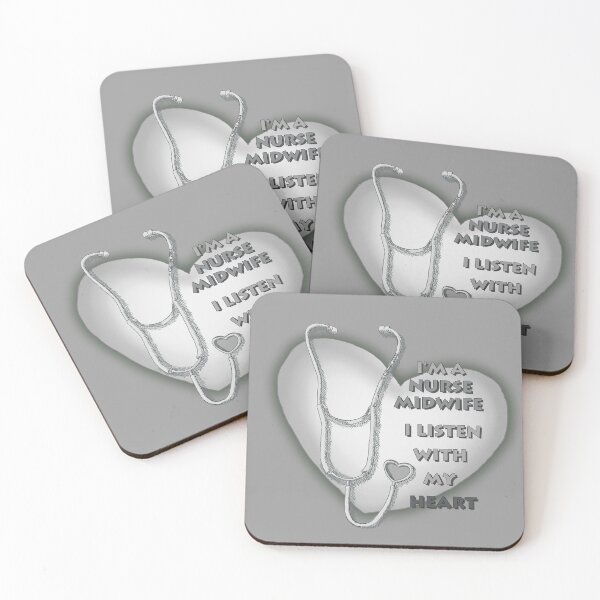 Item preview, Midwife Nurse Heart designed and sold by artmuvz.