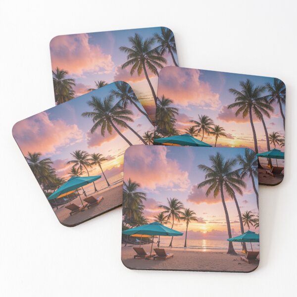 Item preview, Resort Beach Landscape designed and sold by vekotpu.