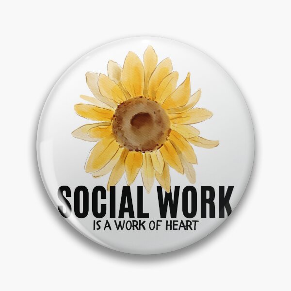 Item preview, Social work is a work of heart designed and sold by Oreo2020 Creations.