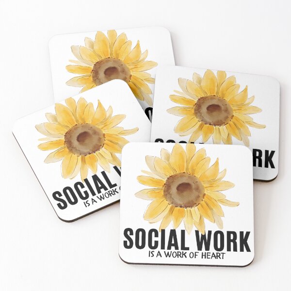 Item preview, Social work is a work of heart designed and sold by Oreo2020 Creations.