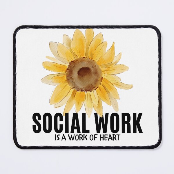 Item preview, Social work is a work of heart designed and sold by Oreo2020 Creations.