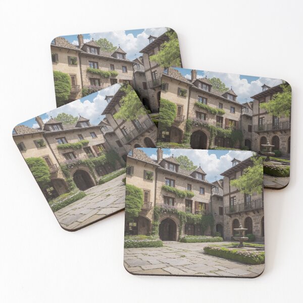 Item preview, Cobblestone Square Landscape designed and sold by vekotpu.