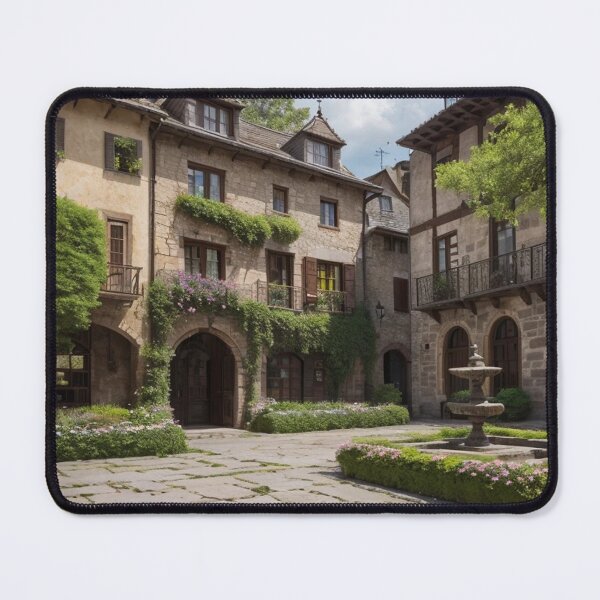 Item preview, Cobblestone Square Landscape designed and sold by vekotpu.