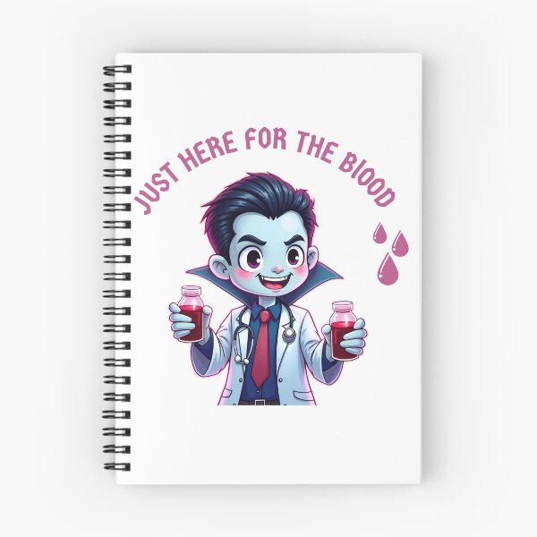 Item preview, "Just Here for the Blood" Vampire Doctor  designed and sold by Vividdesignsau.