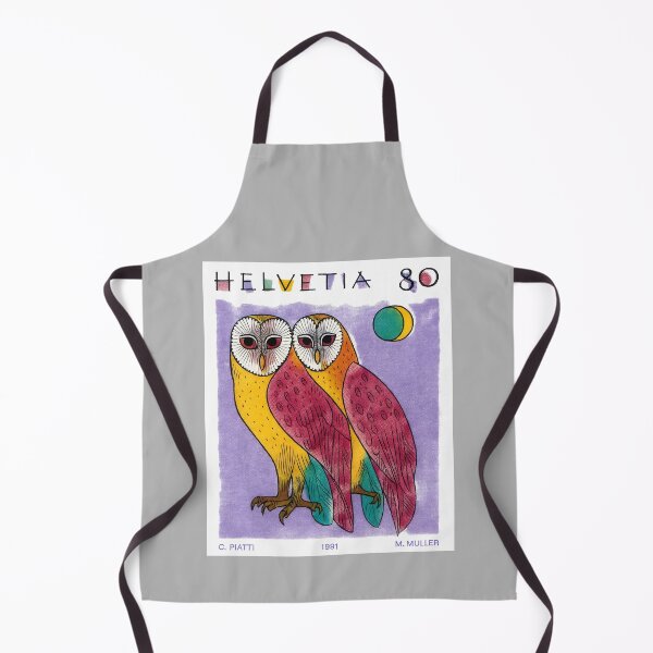 Item preview, 1991 Switzerland Owls Postage Stamp designed and sold by retrographics.