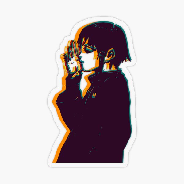 Serial Experiment Lain Transparent Sticker