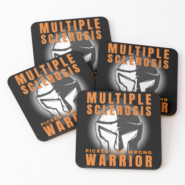 Item preview, Multiple Sclerosis Awareness - MS Picked The Wrong Warrior  designed and sold by WGBTee.