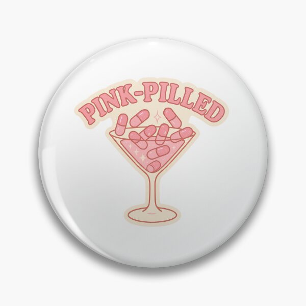 Item preview, Pink-Pilled Martini  designed and sold by The Peregrine Ledger.