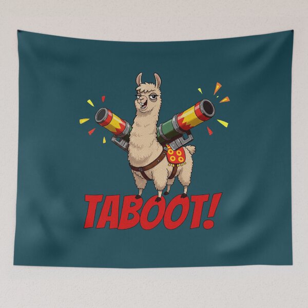 Item preview, Taboot! Llama design  designed and sold by Trigger413.